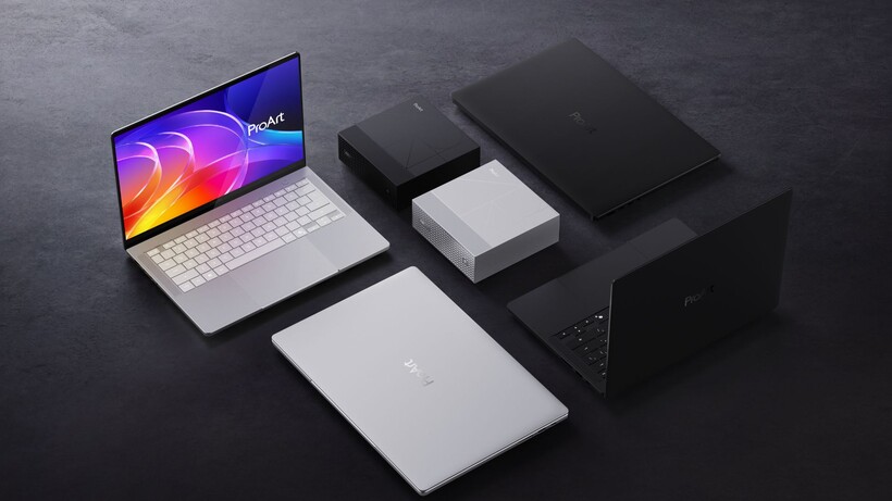 Dòng máy tính trạm chuyên nghiệp ASUS ProArt trang bị vi xử lý RTX Spark