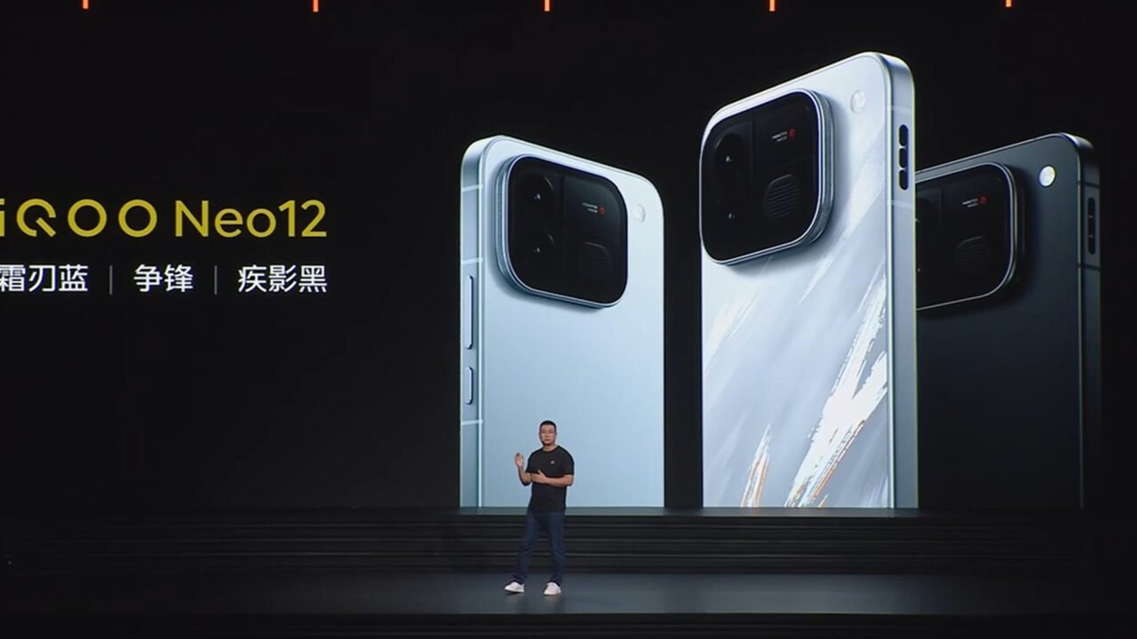 Ba màu của điện thoại iQOO Neo12