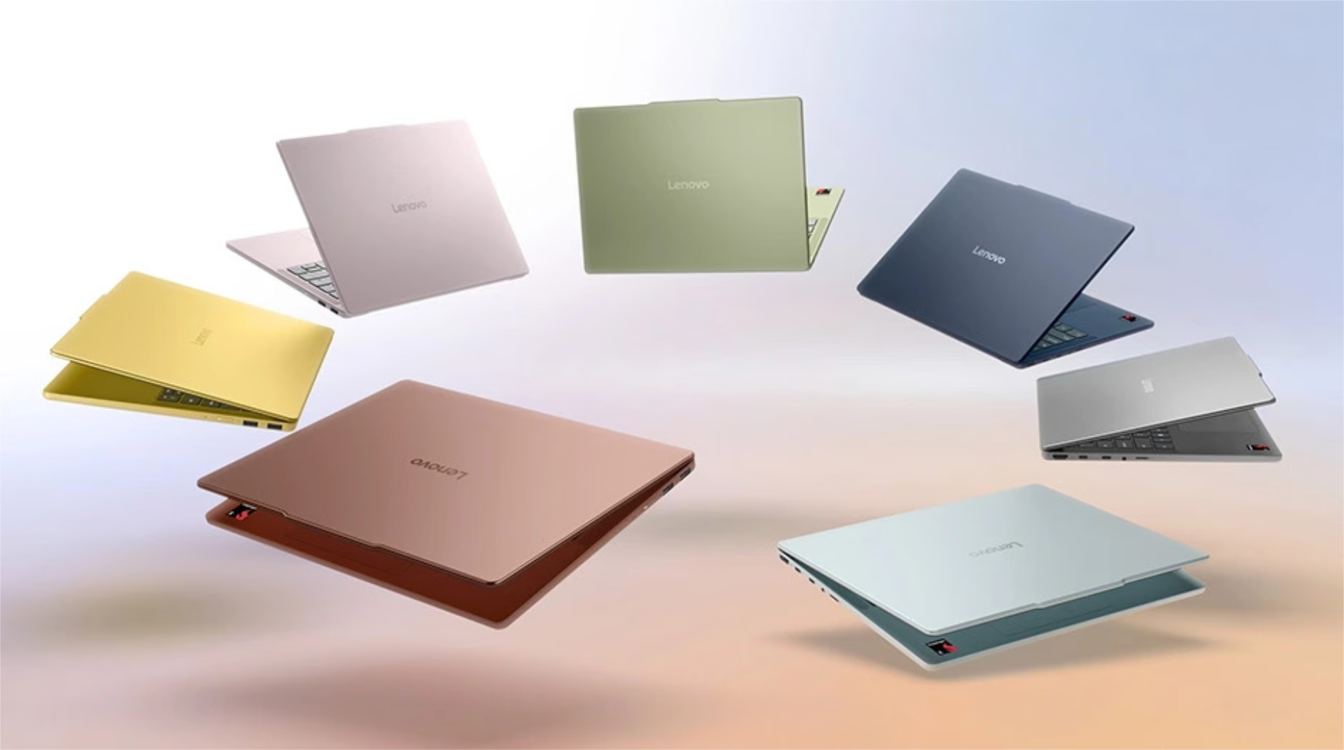 Bảy lựa chọn màu của dòng IdeaPad Vibe