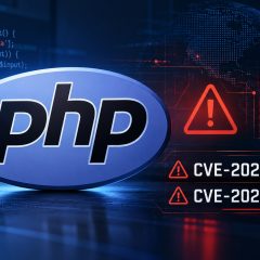 Biểu trưng PHP cạnh cảnh báo hai lỗ hổng CVE-2026-109618 và CVE-2026-109619