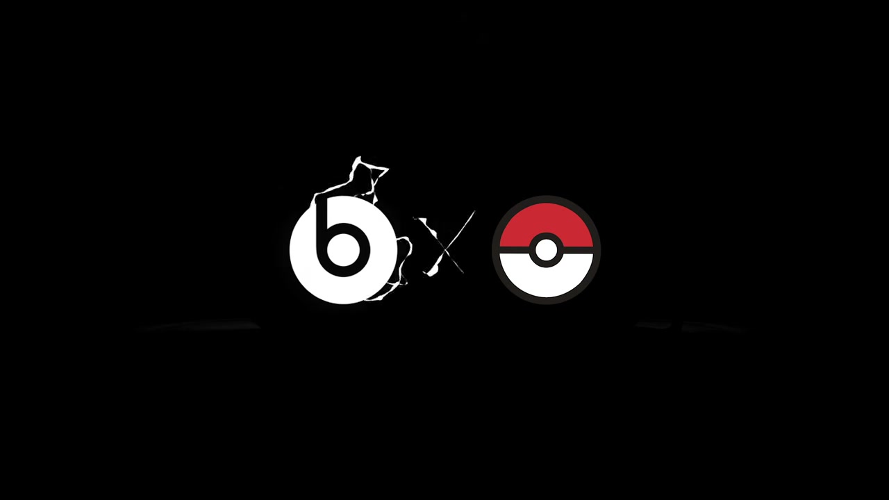 Biểu tượng Beats đặt cạnh quả cầu Poké Ball ở cuối đoạn teaser