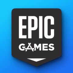 Biểu tượng Epic Games và App Store của Apple