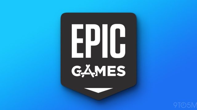 Biểu tượng Epic Games và App Store của Apple