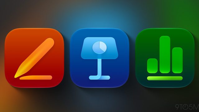 Biểu tượng Pages, Keynote và Numbers