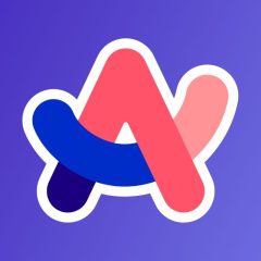 Biểu tượng trình duyệt Arc trên nền chuyển sắc