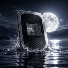 Ảnh dựng bộ xử lý Intel Core cho chủ đề Moon Lake