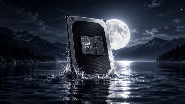 Ảnh dựng bộ xử lý Intel Core cho chủ đề Moon Lake