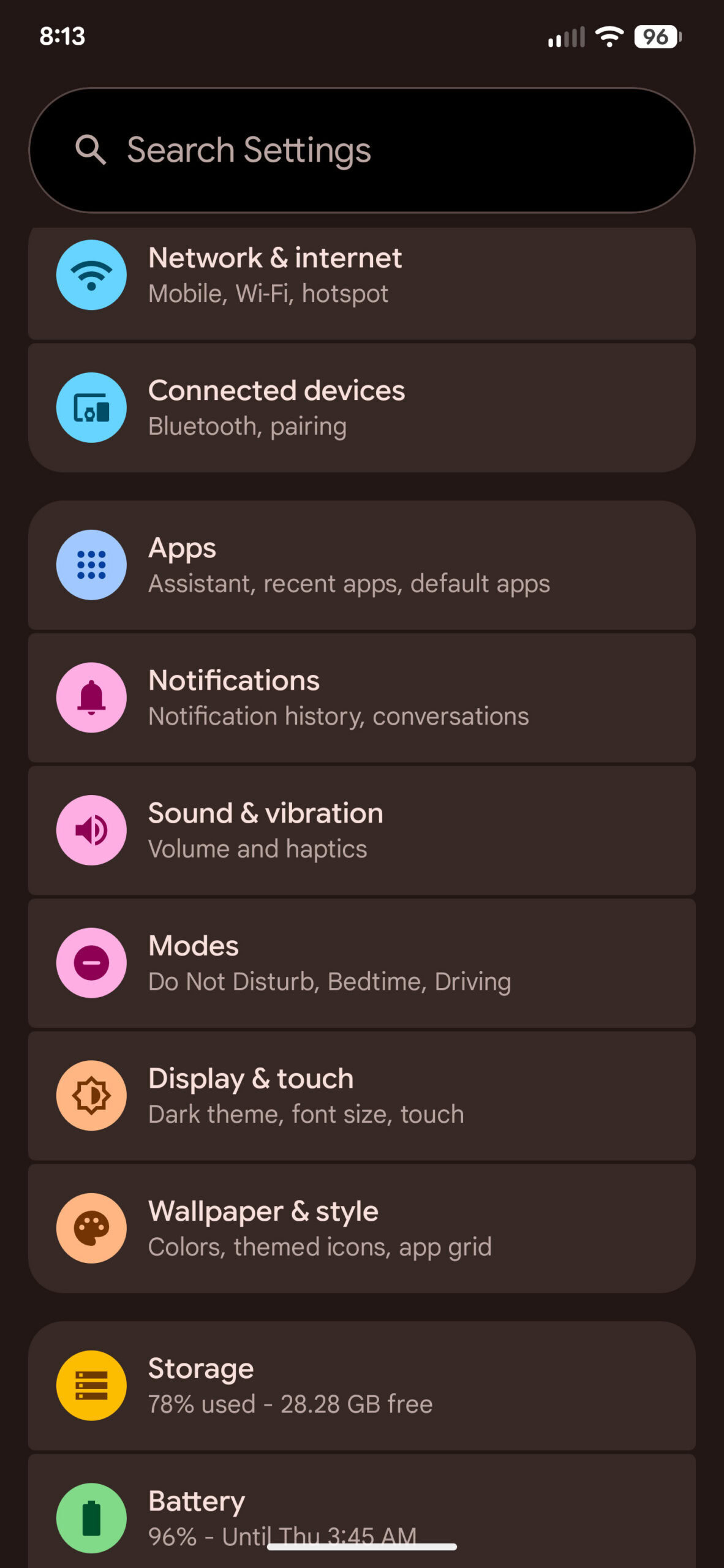 Cài đặt Android