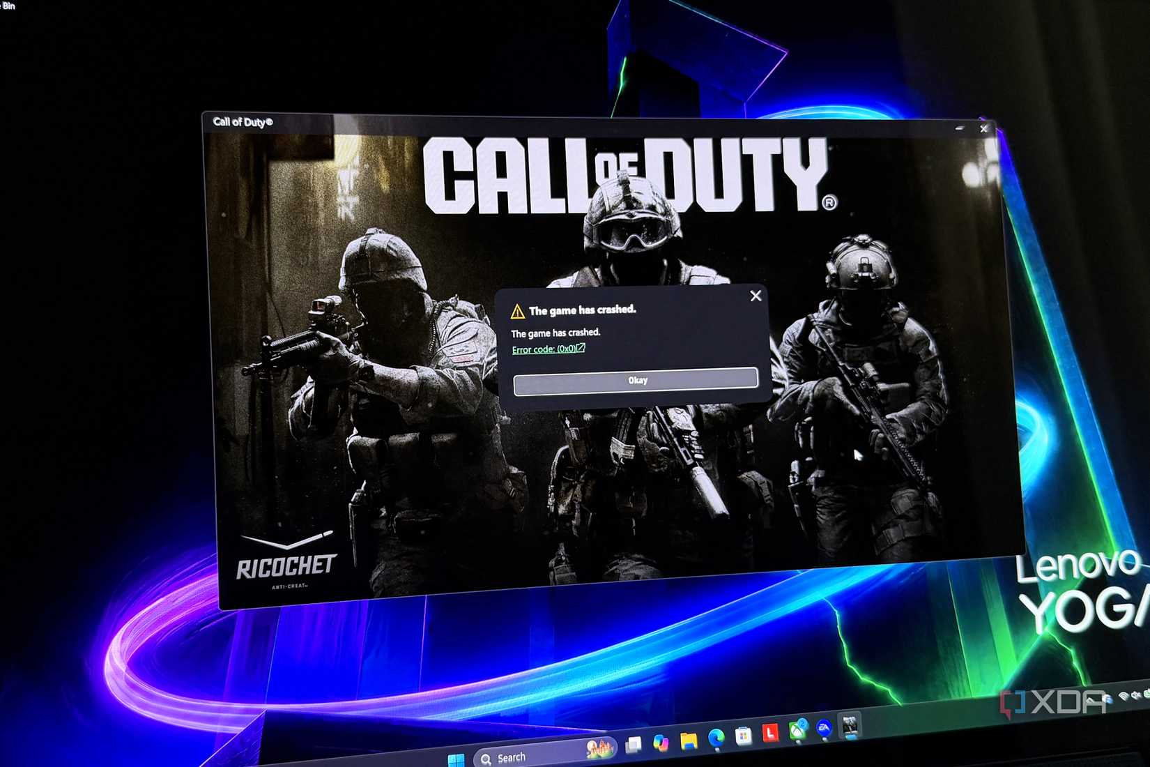 Call of Duty Warzone không khởi chạy trên laptop RTX Spark