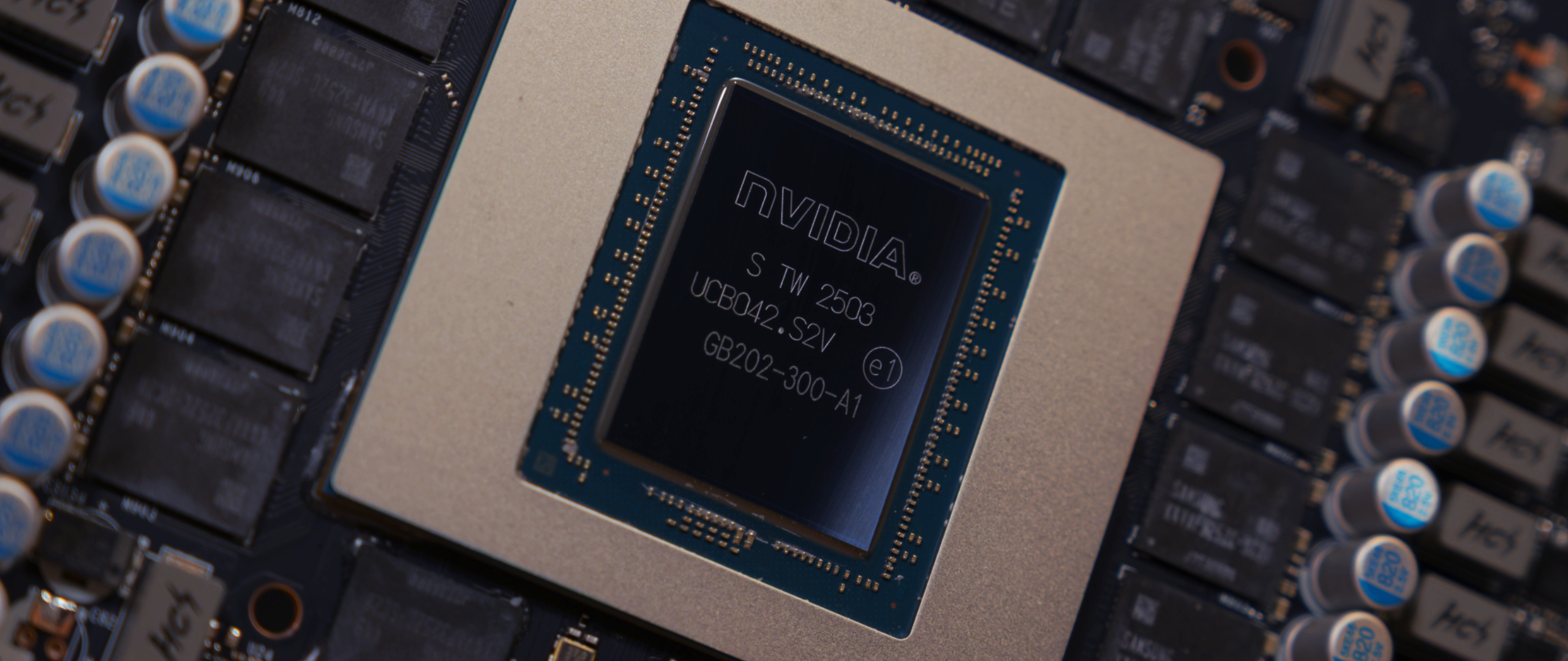 Cận cảnh chip GB202 của Nvidia