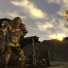 Cảnh chiến đấu trong Fallout: New Vegas
