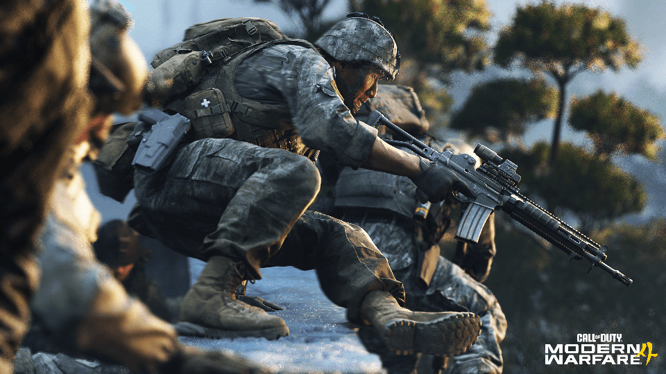 Cảnh game Call of Duty Modern Warfare 4 trong ảnh báo chí MSI