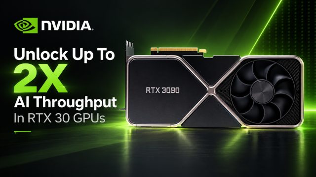 Card đồ họa GeForce RTX 3090 trong ảnh minh họa bài viết về GPU Unlock.