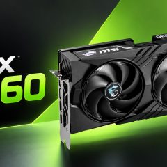 Ảnh dựng card MSI với chữ RTX 6060, minh họa cho tin đồn về mẫu card tương lai