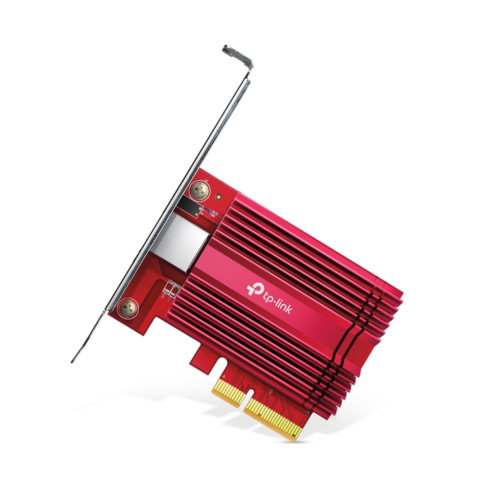 Chân cắm PCIe và tản nhiệt của TP-Link TX401