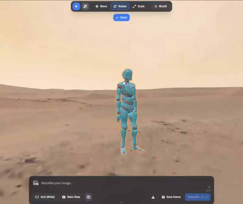 Character Posing demo