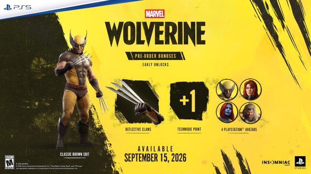 Ảnh chính thức Marvel’s Wolverine trên PS5