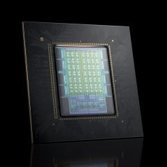Ảnh chip NVIDIA Vera trên nền đen, ảnh sản phẩm của NVIDIA.