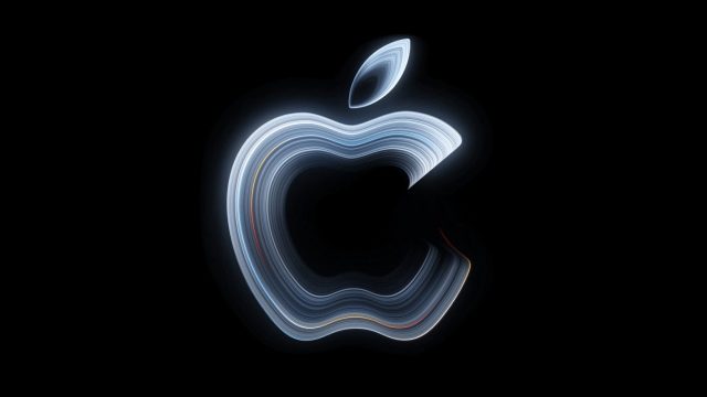 Hình chủ đạo thiệp mời sự kiện Pro and tell của Apple
