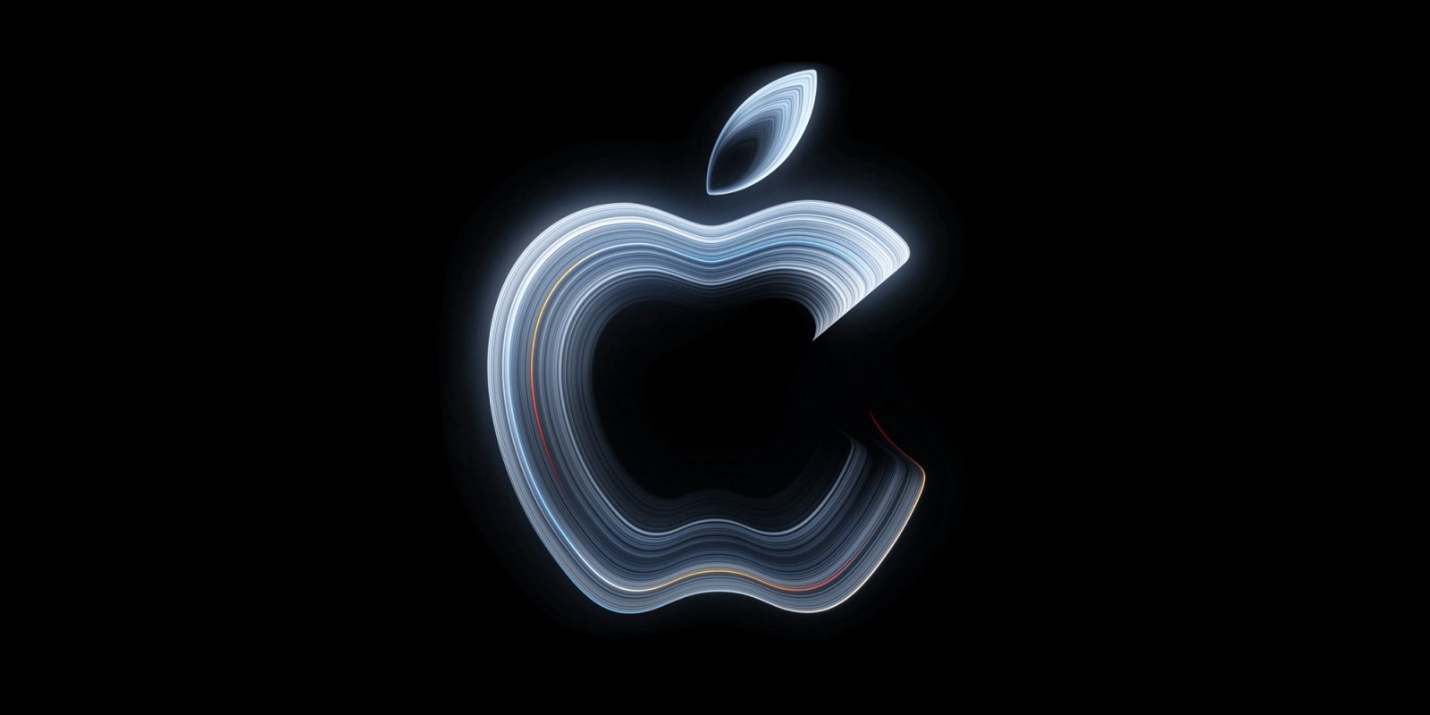 Hình chủ đạo thiệp mời sự kiện Pro and tell của Apple