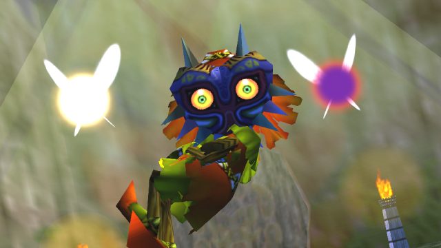 Ảnh chụp màn hình Majora's Mask trên Nintendo 64