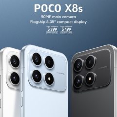 Cụm camera POCO X8s và giá ưu đãi toàn cầu