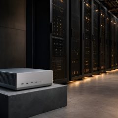 Dàn 4 máy NVIDIA DGX Spark xếp chồng chạy DeepSeek V4.1-Flash