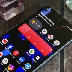 Điện thoại Google Pixel hiển thị giao diện Android
