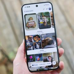 Điện thoại hiển thị ứng dụng Google Photos