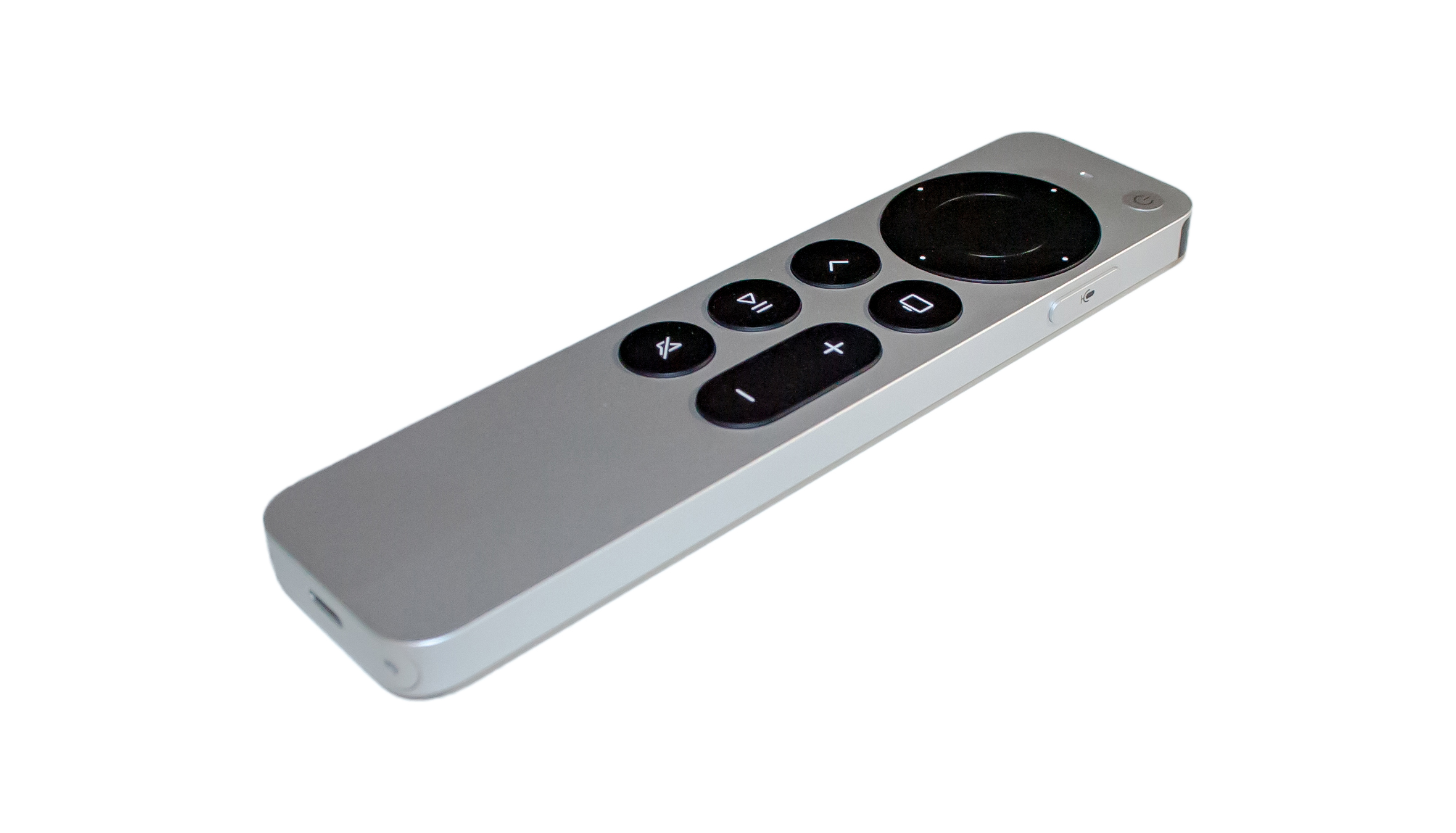 Điều khiển Siri Remote với cụm phím điều hướng và micro