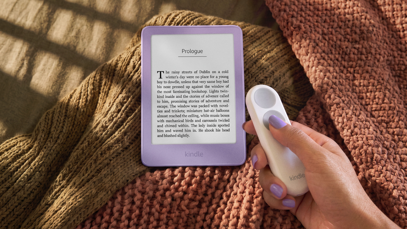 Điều khiển từ xa Kindle Click Bluetooth của Amazon