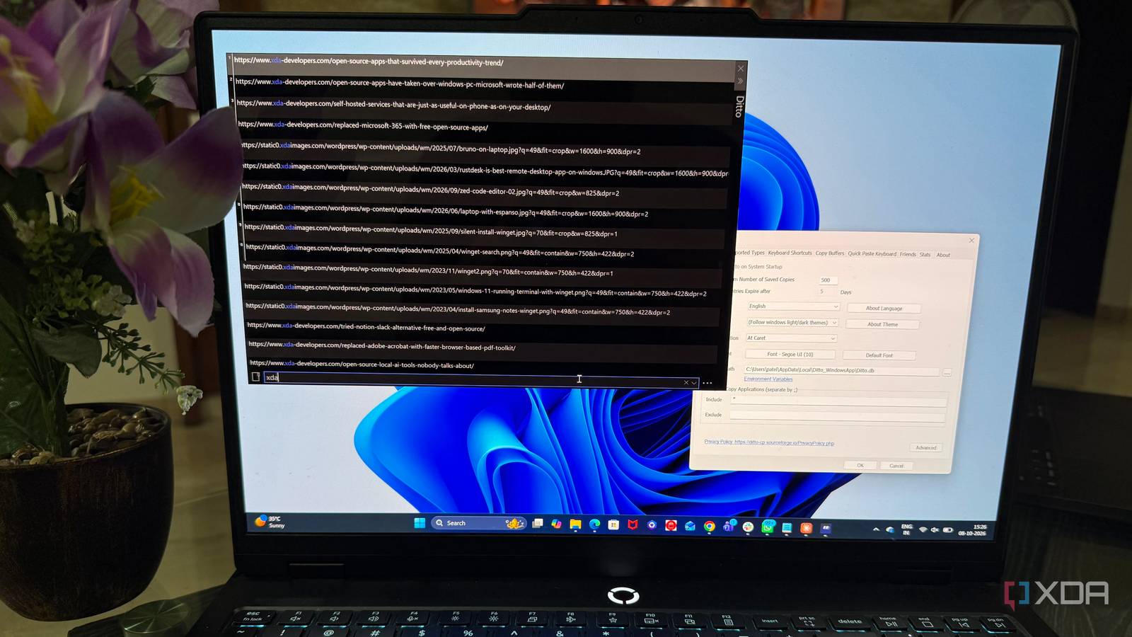 Ditto on Lenovo Legion Windows 11