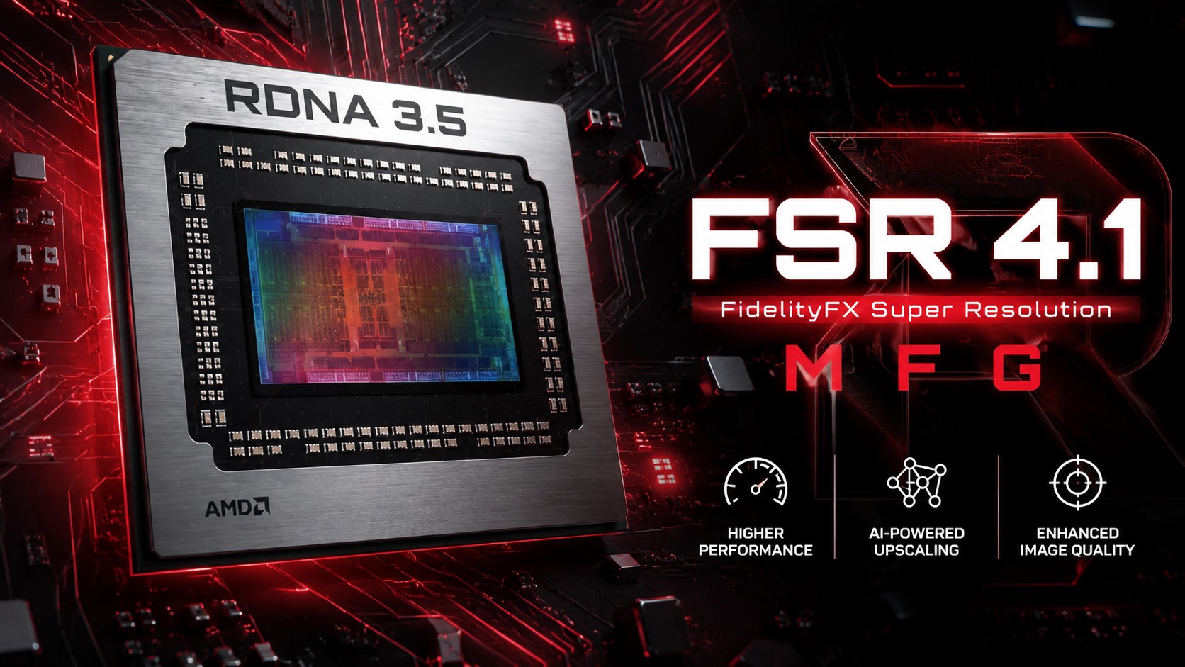 Đồ họa FSR 4.1 và chip AMD RDNA 3.5