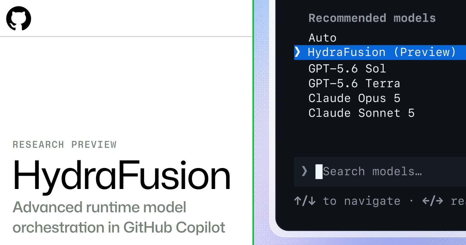 Đồ họa giới thiệu HydraFusion của GitHub