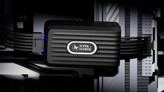 Dongle Super Flower VGA 12+4 pin OCP trên cáp nguồn GPU