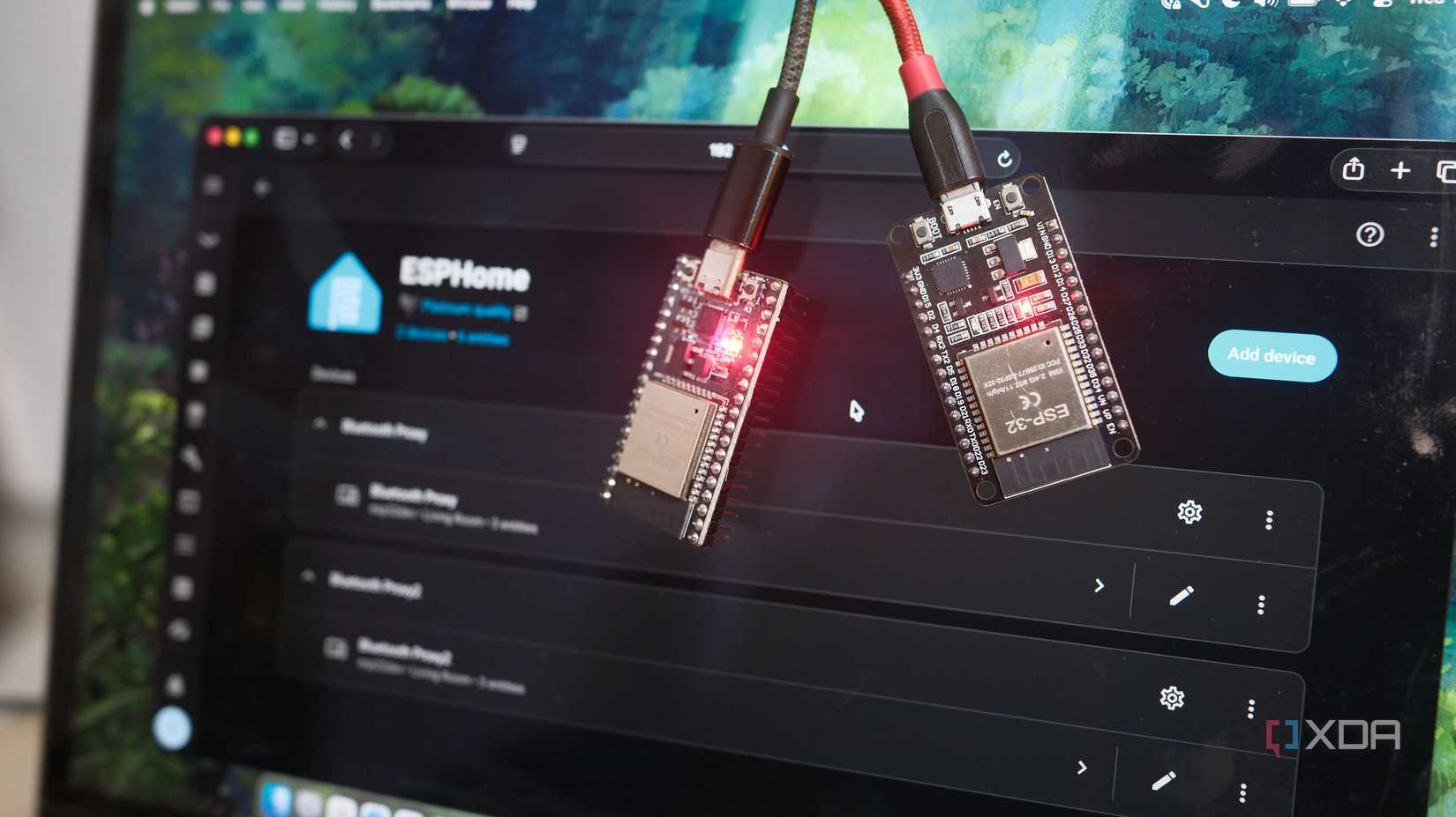 ESP32 Bluetooth Proxy và bảng điều khiển Home Assistant