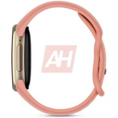 Fitbit Edge nhìn từ mặt trước với màn hình màu trong ảnh dựng rò rỉ