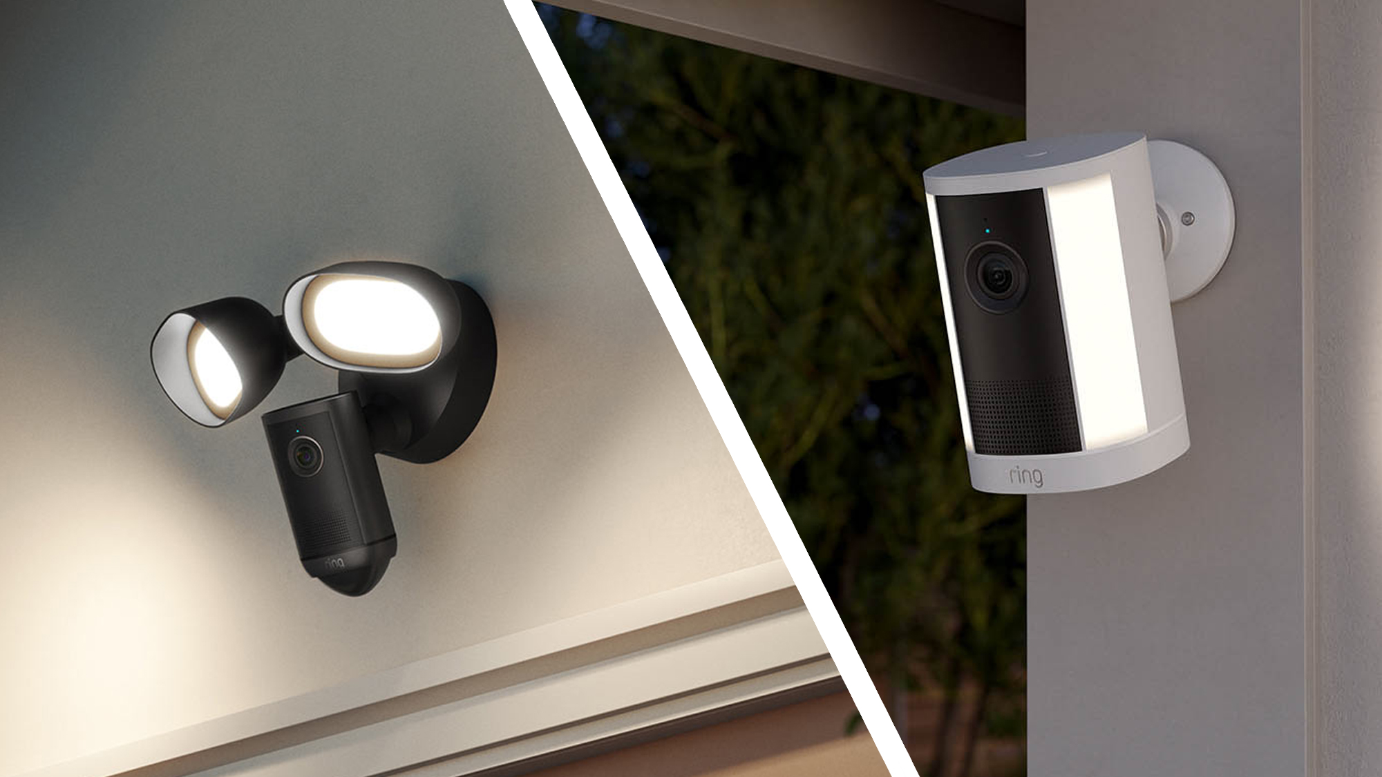 Floodlight Cam 4K Plus và Spotlight Cam 4K Plus của Ring