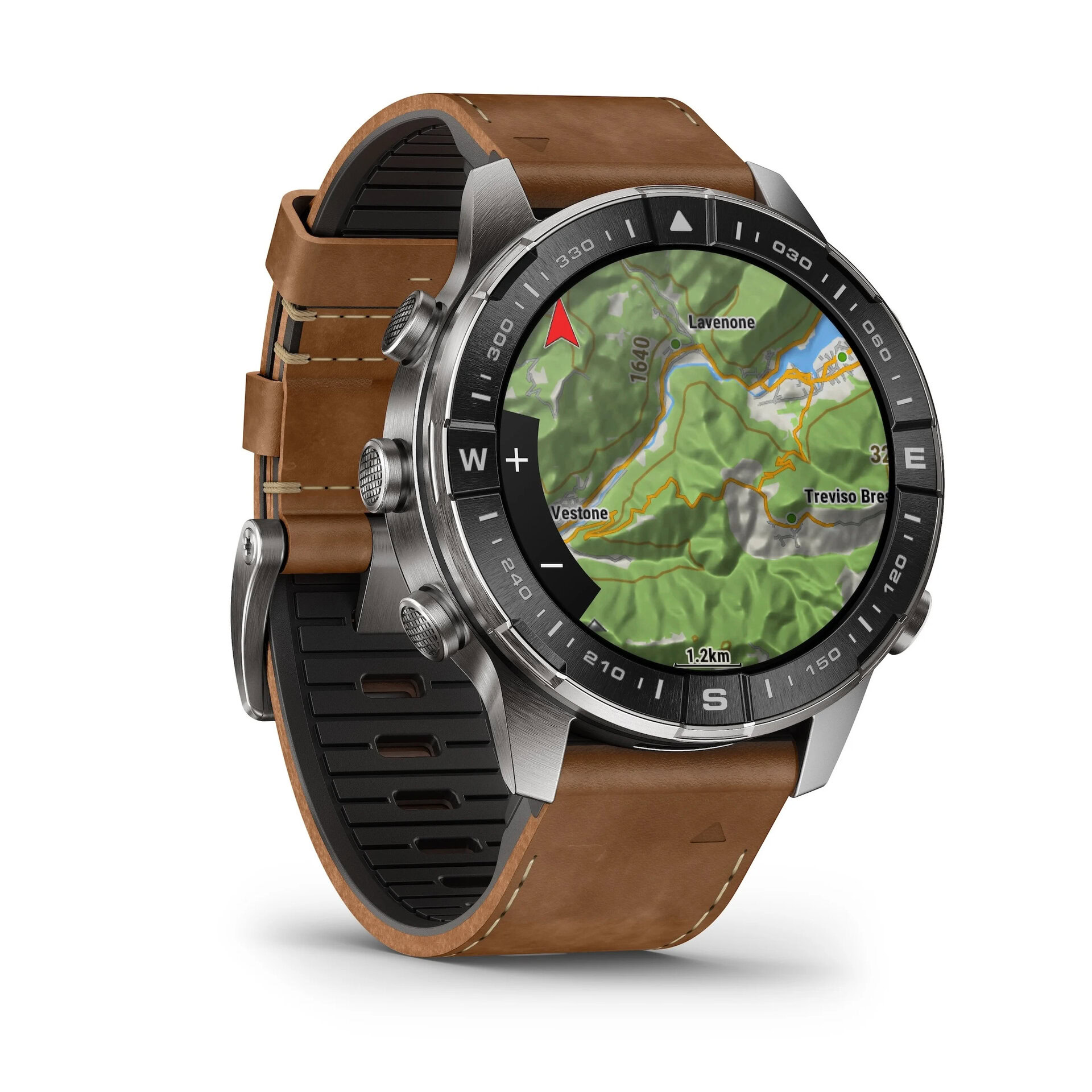 Garmin MARQ Gen 3 Adventurer với bản đồ địa hình