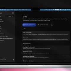Gemini Skills đang chạy trong trình duyệt trên máy Mac