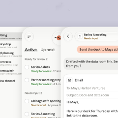 Giao diện Claude Duet với email được soạn sẵn để người dùng phê duyệt