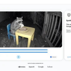 Giao diện công cụ SynthID Detector của Google DeepMind phát hiện video tạo bởi AI