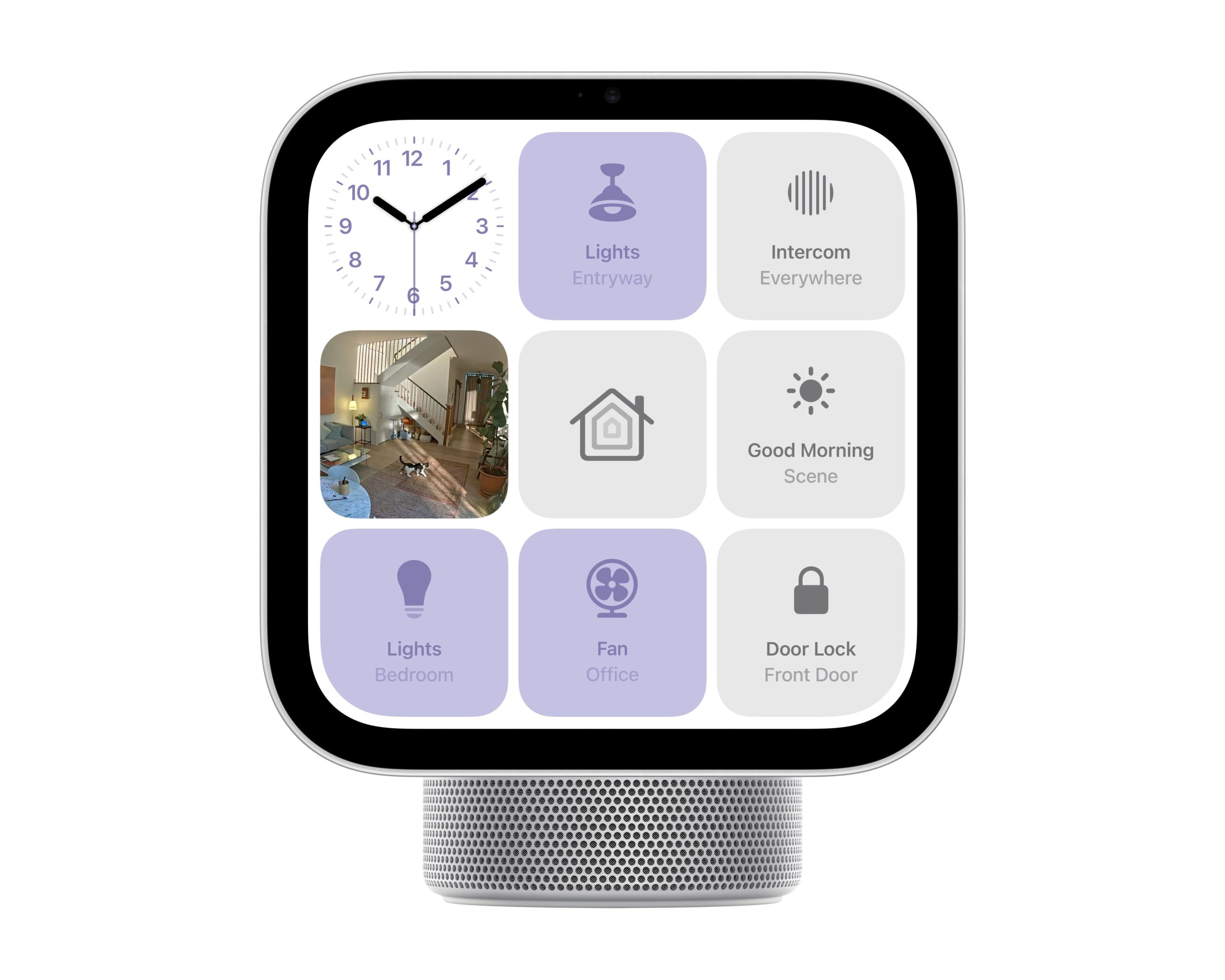 Giao diện điều khiển nhà thông minh trên HomeView