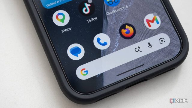 Giao diện Google Messages trên điện thoại