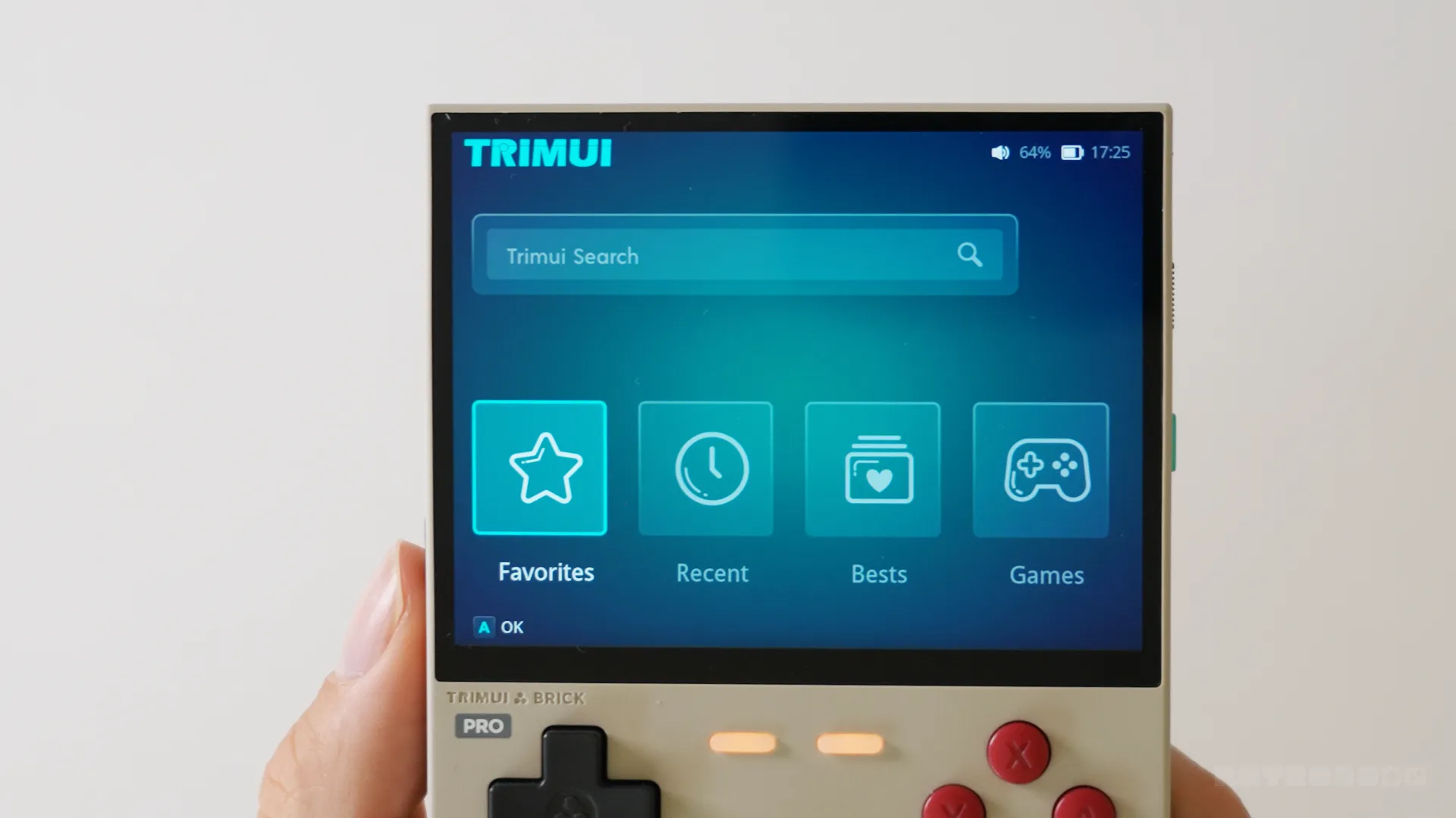 Giao diện hệ điều hành Trim-UI Linux