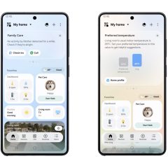 Giao diện SmartThings Now trên ứng dụng SmartThings