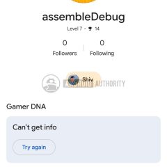 Giao diện thử nghiệm hồ sơ Gamer DNA trong Google Play