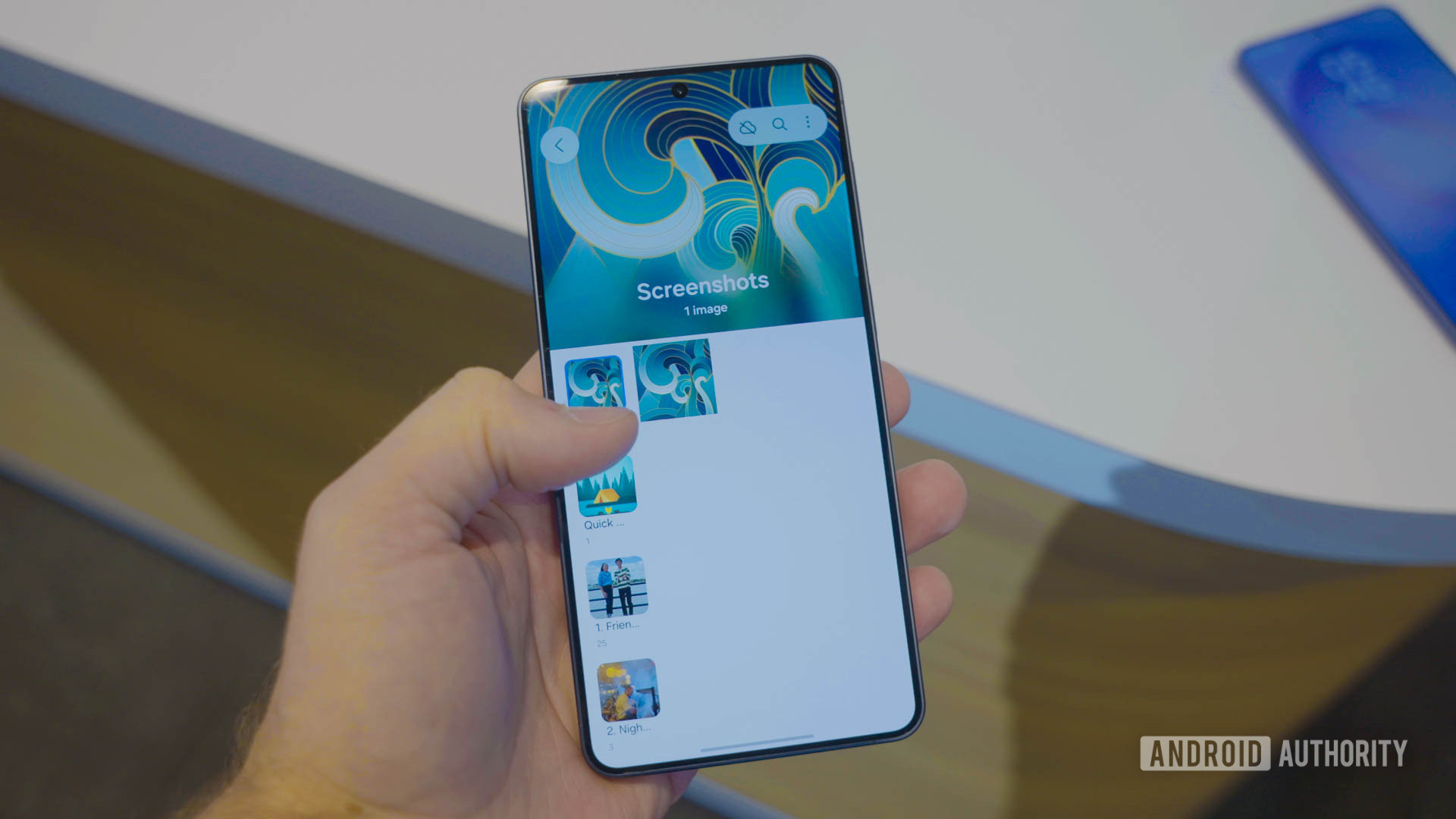 Giao diện thư viện ảnh trên Galaxy S26
