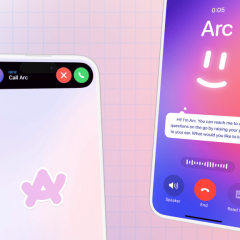 Giao diện tính năng Call Arc trên Arc Search