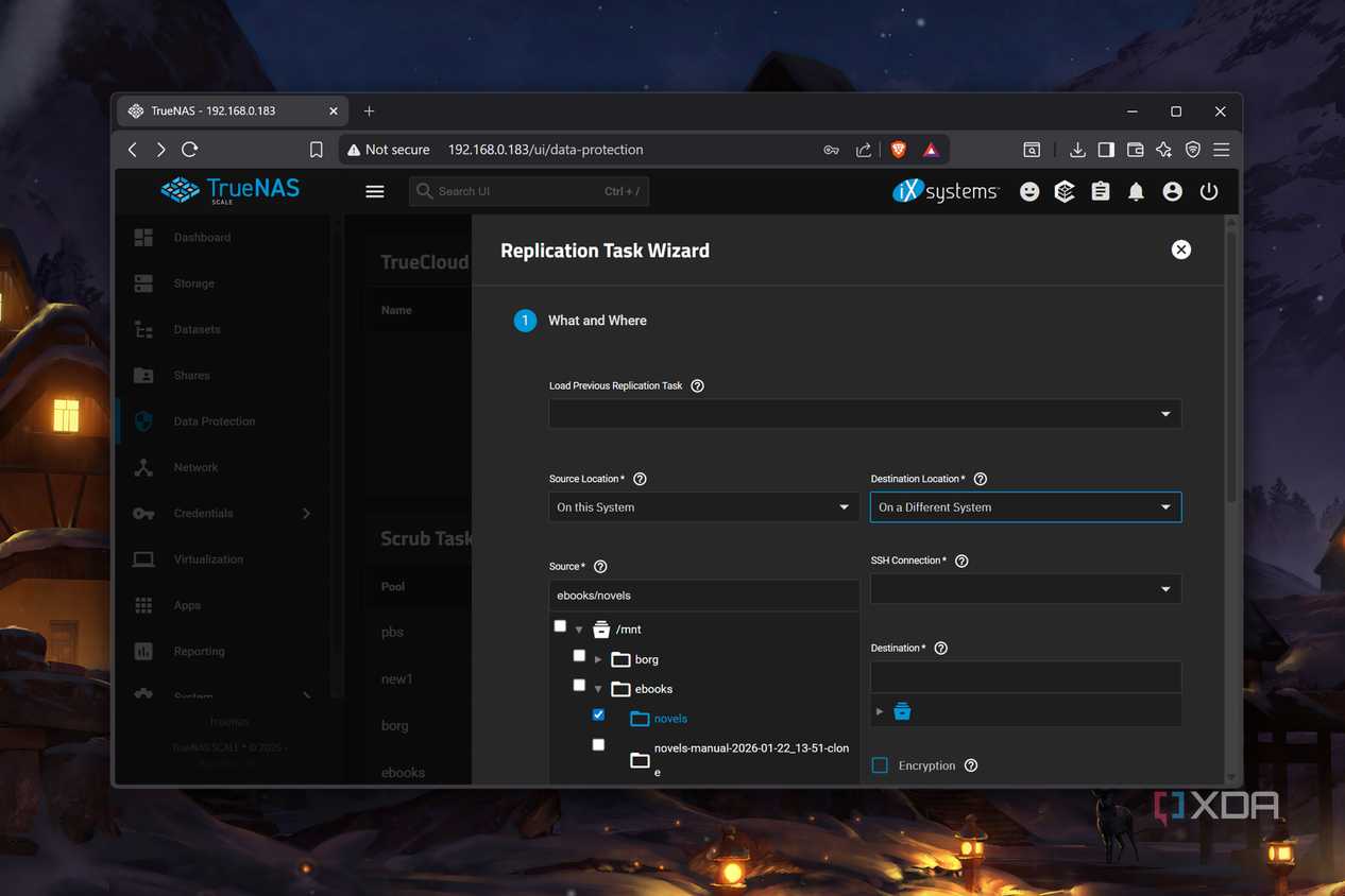 Giao diện TrueNAS Core